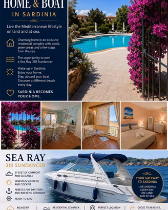 YourHome &Boat in Sardinia