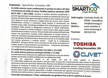 impianto di condizionamento juovissimo. super affa