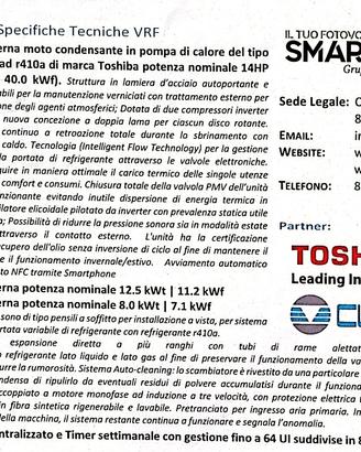 impianto di condizionamento juovissimo. super affa
