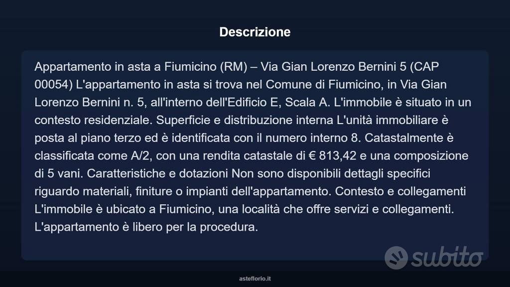 Appartamento – Fiumicino, Parco Leonardo, Roma Capitale - Vista 4