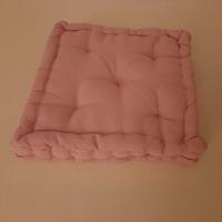 3 CUSCINI FUTON colore rosa antico