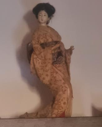 Bambola vintage, altezza 50 cm