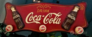Appendiabiti vintage coca cola legno