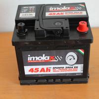 Batteria auto 12 Volt 45 Ah positivo DX 380 A