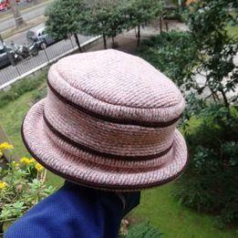 Cappello da donna vintage, in lana e poliestere