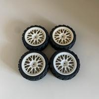 Set di 4 gomme 1/10 sterrato on road