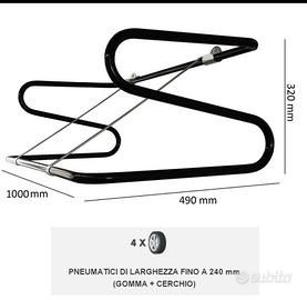 portagonme  con copertura Orazio salvaspazio 1000