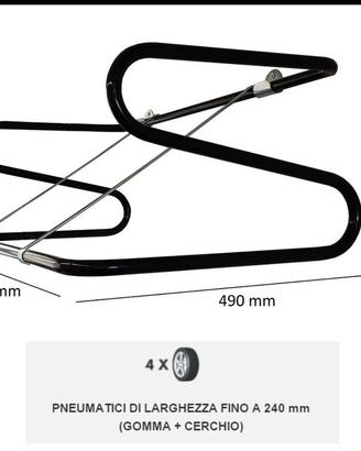 portagonme  con copertura Orazio salvaspazio 1000