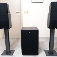 MILLER & KREISEL SYSTEM subwoofer attivo+satelliti