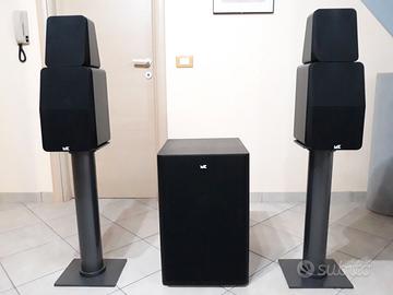 MILLER & KREISEL SYSTEM subwoofer attivo+satelliti
