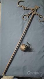 Bilancia stadera vintage grandi pesi