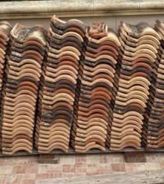 500 Tegole Portoghesi in Terracotta