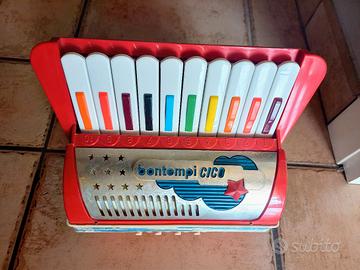 Fisarmonica Bontempi Vico anni 60 70 vintage 