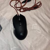 Mouse e tastiera rgb