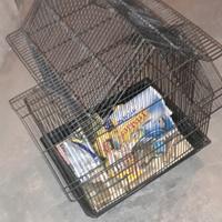 gabbia per uccelli cocorite pappagalli