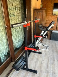 Bilanciere olimpionico domyos, 220cm, 20kg, 50mm