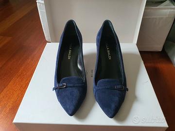 LELLA BALDI Décolleté Stiletto Camoscio