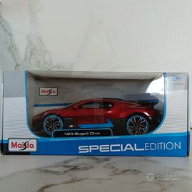 Modellino auto 1:24 Maisto Bugatti Divo