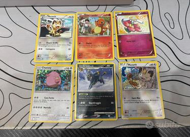 Lotto pokemon vintage/semi/promo