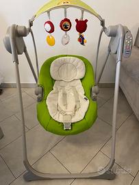 Altalena Chicco polly swing up verde mela