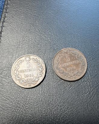 5 centesimi Vittorio Emanuele ii