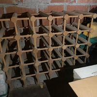 porta bottiglie in legno 