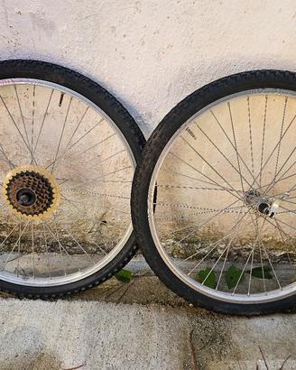 coppia ruote 24"