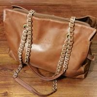 Borsa Prada donna vintage in pelle marrone