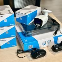 Kit videosorveglianza 4 telecamere + registratore