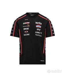 Aprilia T-Shirt da Uomo Aprilia Racing Team Replic