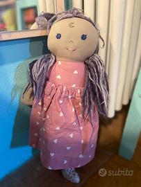 peluche bambola fatta a mano