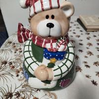 Biscottiera di ceramica