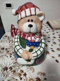 Biscottiera di ceramica