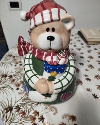 Biscottiera di ceramica