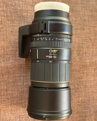 Obiettivo Sony A/Minolta 135-400/4.5-5.6 Apo Sigma