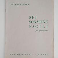 MARGOLA - Sei sonatine facili per pianoforte