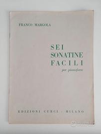 MARGOLA - Sei sonatine facili per pianoforte