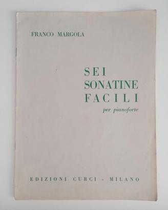 MARGOLA - Sei sonatine facili per pianoforte