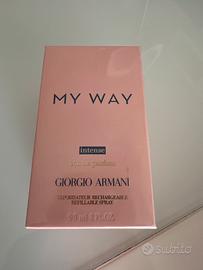 Armani My Way Intense 90ml Nuovo Originale