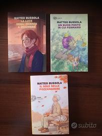 MATTEO BUSSOLA - 3 SUOI LIBRI  tra cui L'ULTIMO