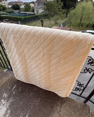 Coperta matrimoniale in lana merinos