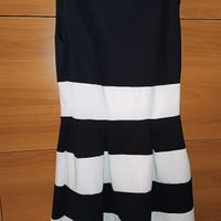 Vestito bianco e nero zuiki