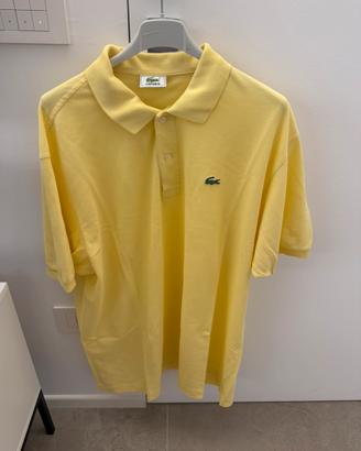 Polo Lacoste gialla taglia 7 XL