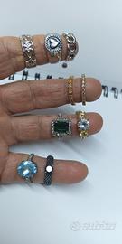 N°9 Anellini di Bigiotteria Misura Piccola, Nuovi