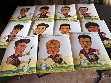 11 caricature Sansone del Foggia Calcio 