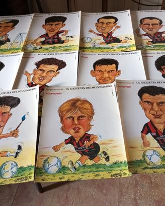 11 caricature Sansone del Foggia Calcio 