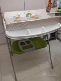 Fasciatoio con mini vasca bagno PRENATAL