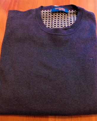 Maglioncino Trussardi Jeans girocollo grigio S