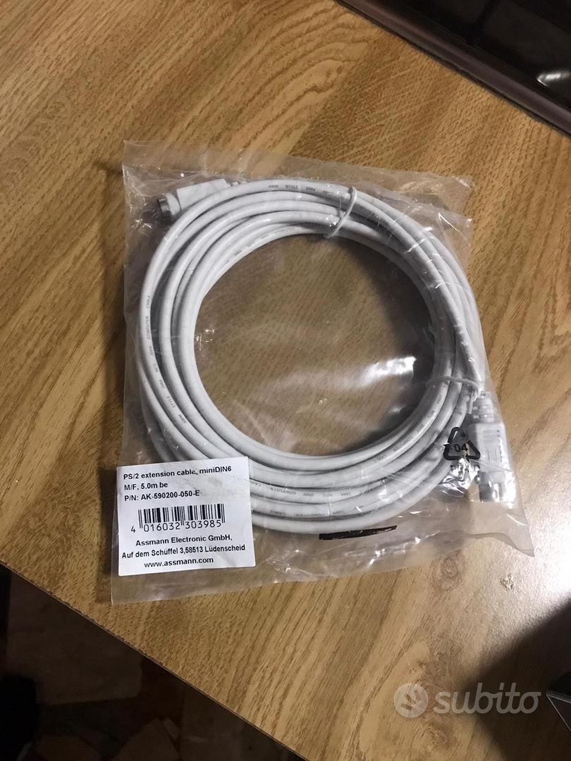 Cavo PS/2 InLine 2 Metri - Maschio A Femmina, Connettore Verde PC99, Per Mouse E Tastiera - Foto 8