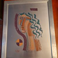 Quadro serigrafia di Mario Tozzi